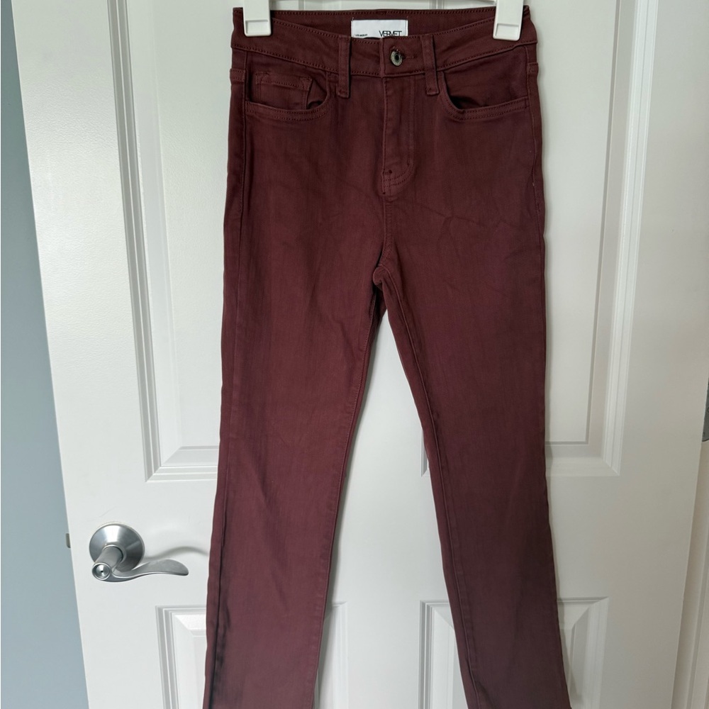 Vervet Dusty Rose Skinny Jeans